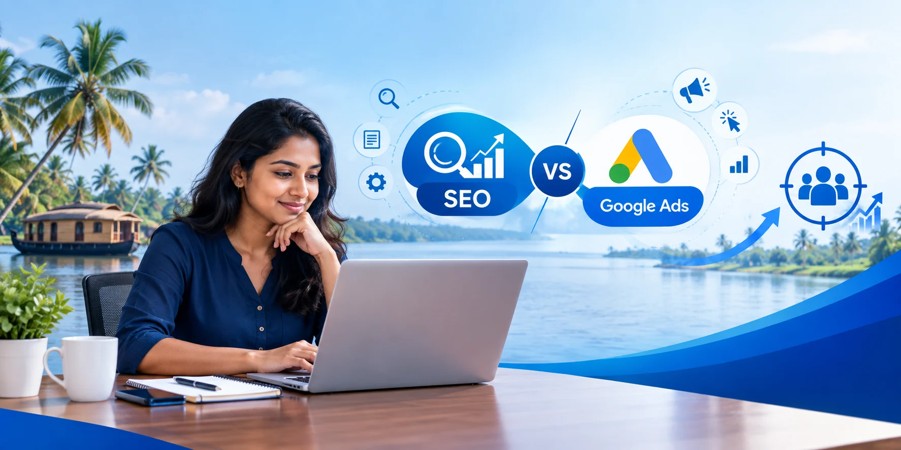 SEO vs Google Ads Agency in Kerala for generating business leads