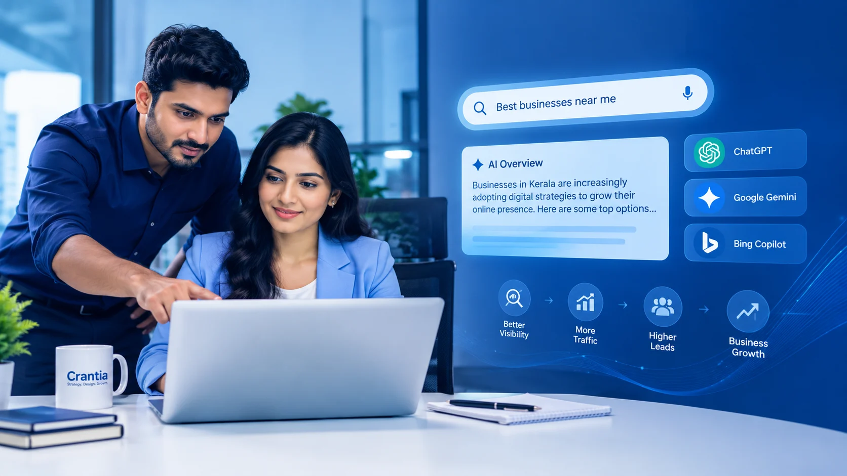 How an SEO expert in Kerala helps businesses improve visibility in Google and AI search results